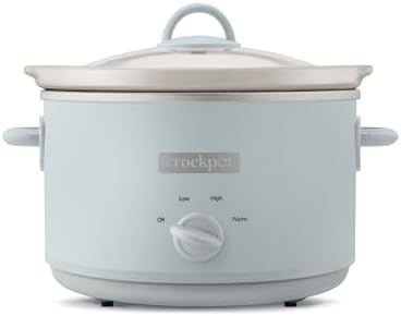 Crock-Pot 4.5 Quart Manual Slow Cooker – Macaroon Blue v3017