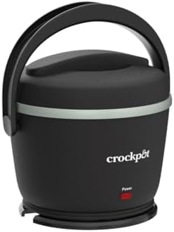 Crock-Pot Electric Lunch Box Food Warmer 20oz – Black v3026 v3x1