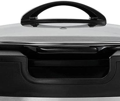 Crock-Pot Thermoshield 6 Quart Slow Cooker with Carry Handles v3012