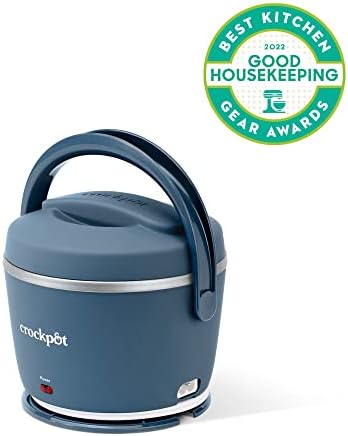 Crock-Pot Electric Lunch Box Food Warmer 20oz – Faded Blue v3022 v3x8