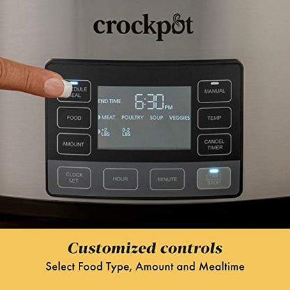 Crock-Pot MyTime 6 Quart Programmable Slow Cooker v3008