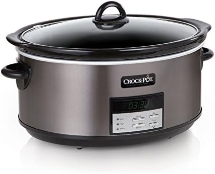 Crock-Pot 8 Quart Programmable Slow Cooker with Auto Warm v3028