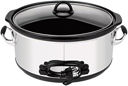 Crock-Pot 7 Quart Programmable Slow Cooker – Polished Platinum v3023