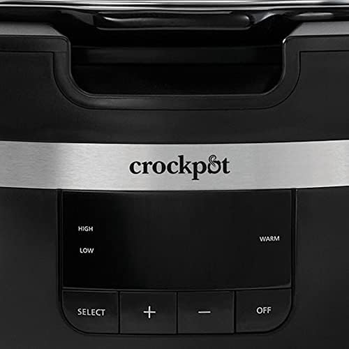 Crock-Pot Thermoshield 6 Quart Slow Cooker with Carry Handles v3012