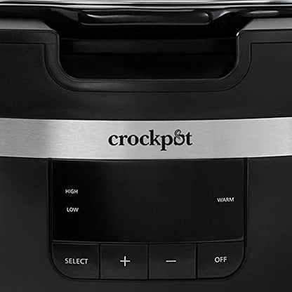 Crock-Pot Thermoshield 6 Quart Slow Cooker with Carry Handles v3012