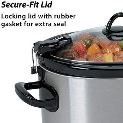 Crock-Pot Cook & Carry 6 Quart Portable Slow Cooker v3007