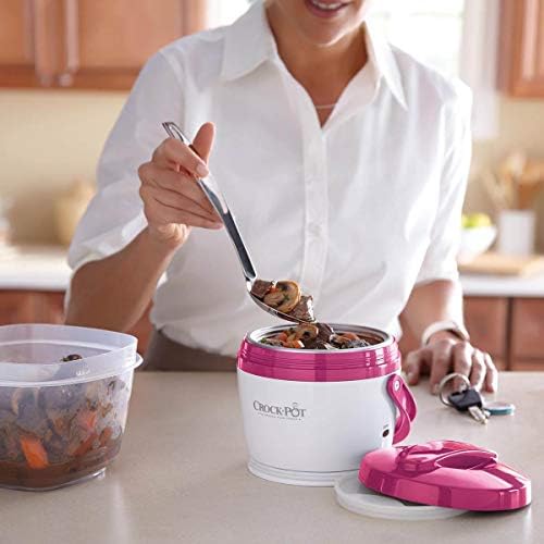 Crock-Pot Lunch Crock Portable Food Warmer 20oz – Pink v3003