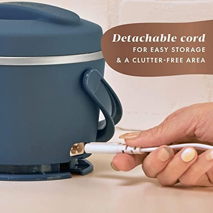 Crock-Pot Electric Lunch Box Food Warmer 20oz – Faded Blue v3022