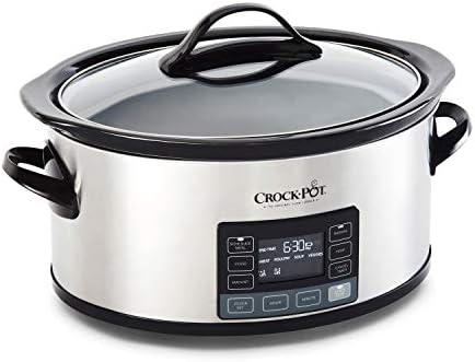 Crock-Pot MyTime 6 Quart Programmable Slow Cooker v3008