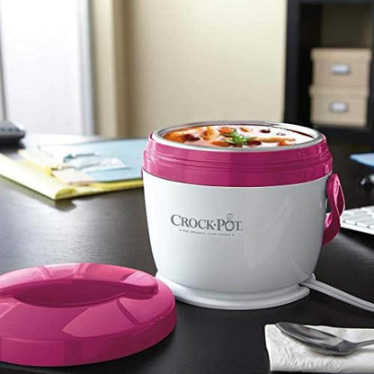 Crock-Pot Lunch Crock Portable Food Warmer 20oz – Pink v3003