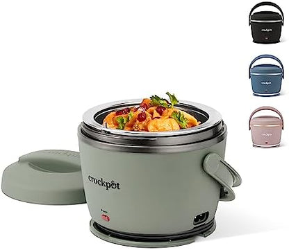 Crock-Pot Portable Electric Lunch Box Food Warmer – Green v3021