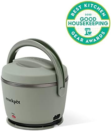 Crock-Pot Portable Electric Lunch Box Food Warmer – Green v3021