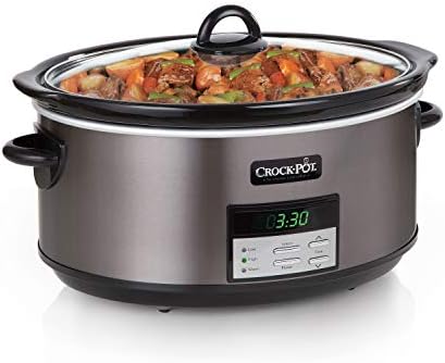 Crock-Pot 8 Quart Programmable Slow Cooker with Auto Warm v3028