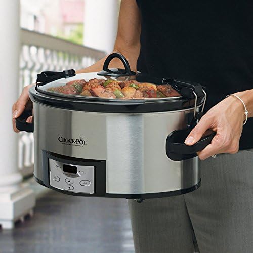 Crock-Pot Cook & Carry 6 Quart Programmable Slow Cooker v3015
