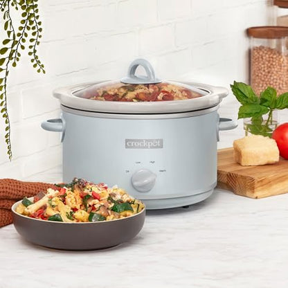 Crock-Pot 4.5 Quart Manual Slow Cooker – Macaroon Blue v3017