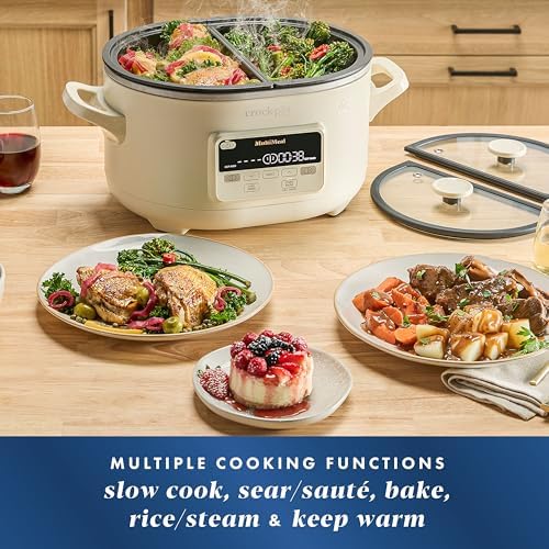 Crock-Pot MultiMeal Multicooker with Programmable Slow Cooker v3016