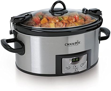 Crock-Pot Cook & Carry 6 Quart Programmable Slow Cooker v3015