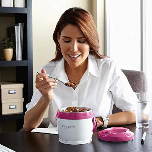 Crock-Pot Lunch Crock Portable Food Warmer 20oz – Pink v3003