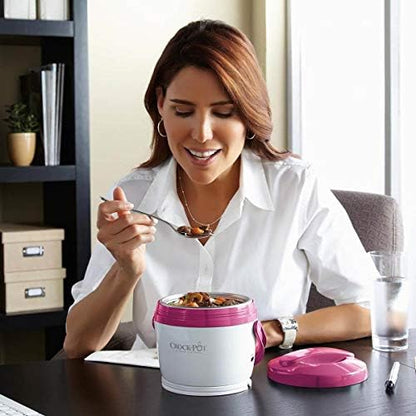 Crock-Pot Lunch Crock Portable Food Warmer 20oz – Pink v3003