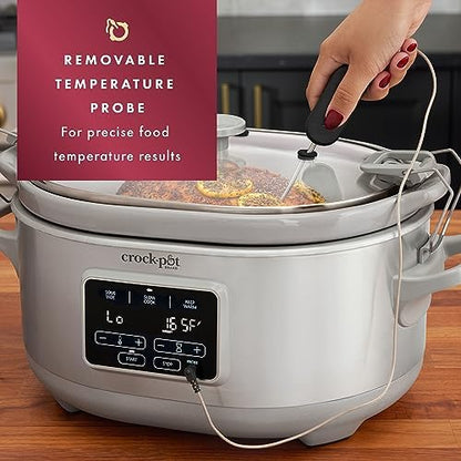 Crock-Pot 7 Quart Programmable Cook & Carry Slow Cooker v3019