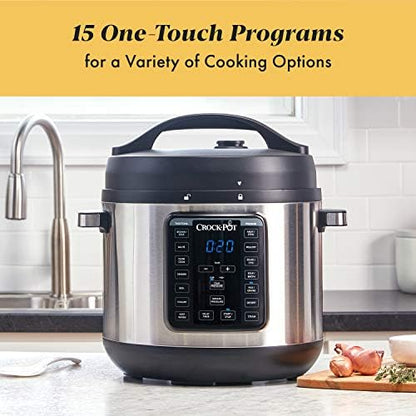 Crock-Pot 8 Quart Express Crock Multi-Use Pressure Cooker v3005