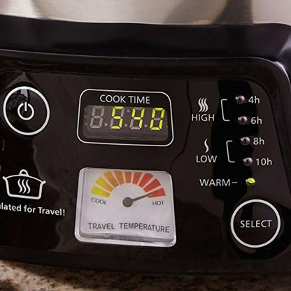 Crock-Pot Cook & Carry 6 Quart Programmable Slow Cooker v3015