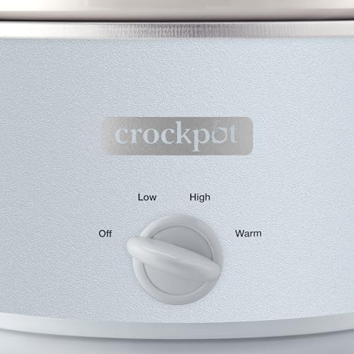 Crock-Pot 4.5 Quart Manual Slow Cooker – Macaroon Blue v3017