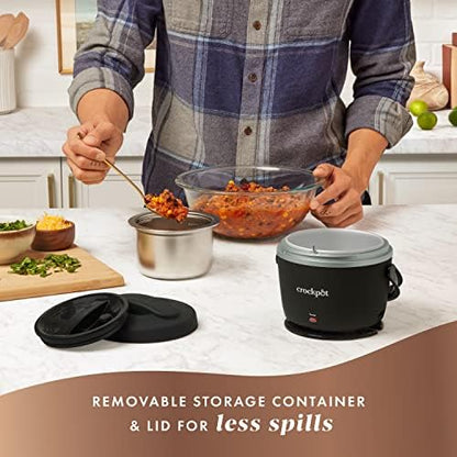 Crock-Pot Electric Lunch Box Food Warmer 20oz – Black v3026