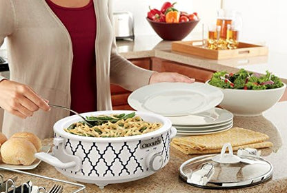 Crock-Pot 2.5 Quart Compact Casserole Slow Cooker v3020
