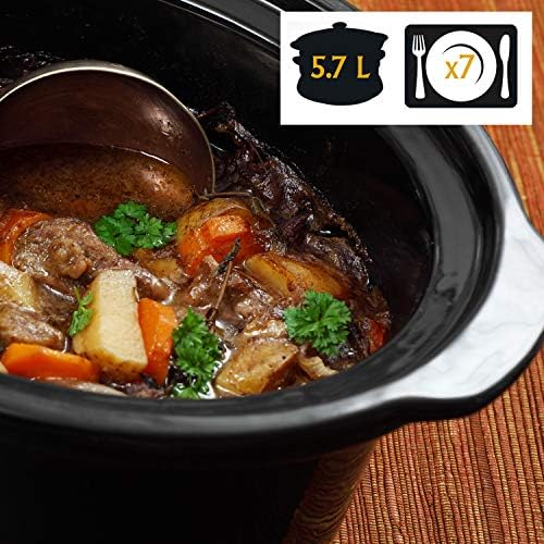 Crock-Pot Cook & Carry 6 Quart Portable Slow Cooker v3007 v3x5