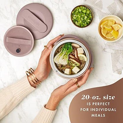 Crock-Pot Electric Lunch Box Food Warmer 20oz – Blush Pink v3018