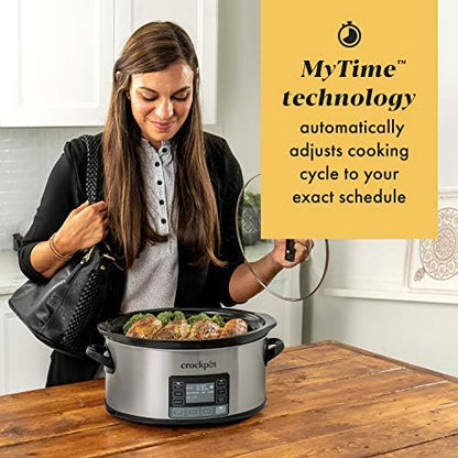 Crock-Pot MyTime 6 Quart Programmable Slow Cooker v3008
