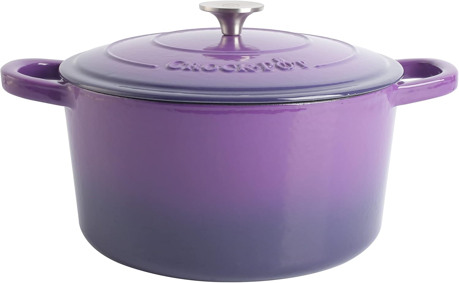 Crock-Pot 3 Quart Enameled Cast Iron Dutch Oven – Aqua v3002