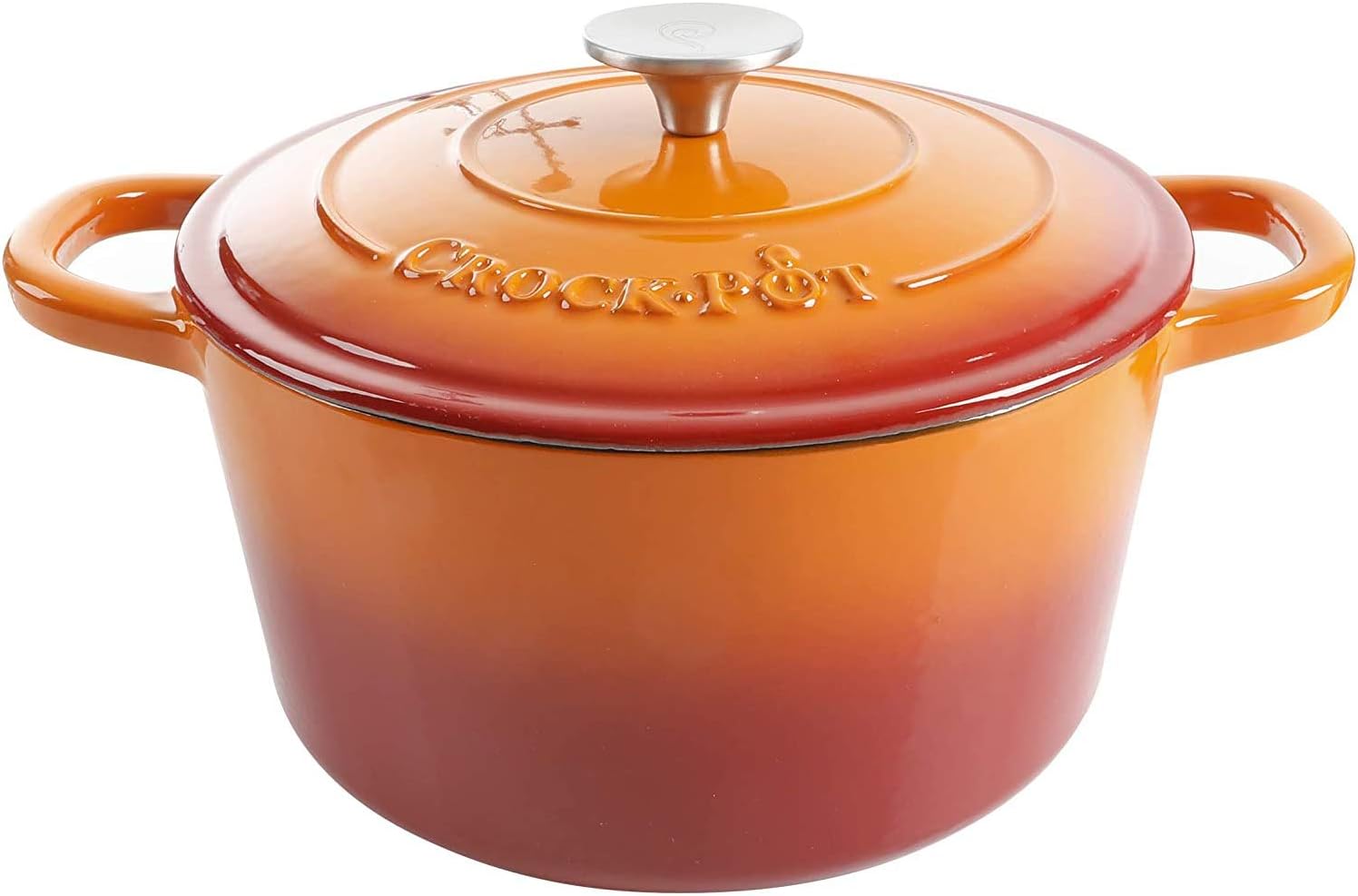 Crock-Pot 3 Quart Enameled Cast Iron Dutch Oven – Aqua v3002
