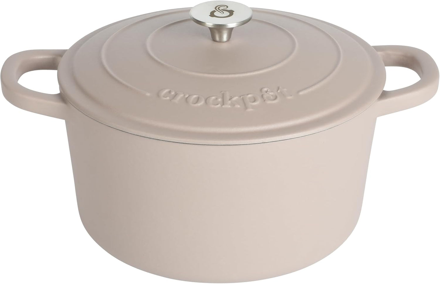 Crock-Pot 3 Quart Enameled Cast Iron Dutch Oven – Aqua v3002