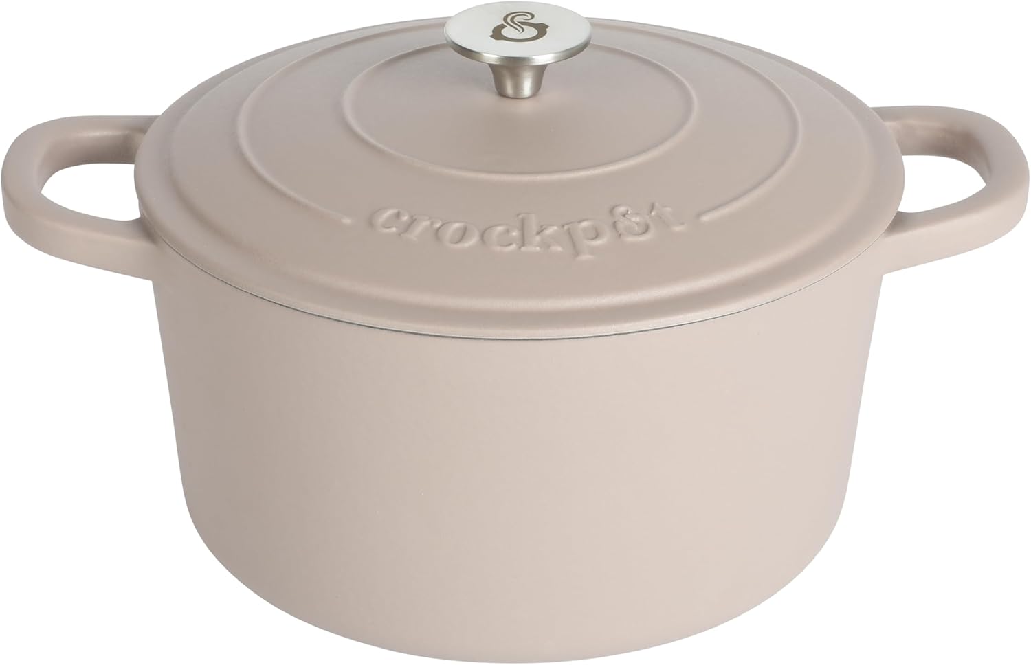 Crock-Pot 3 Quart Enameled Cast Iron Dutch Oven – Aqua v3002