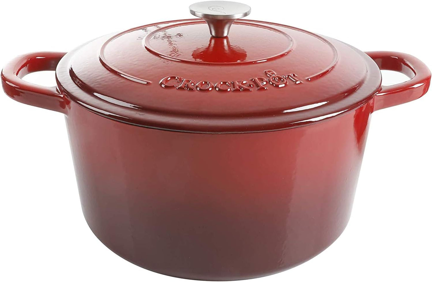 Crock-Pot 3 Quart Enameled Cast Iron Dutch Oven – Aqua v3002
