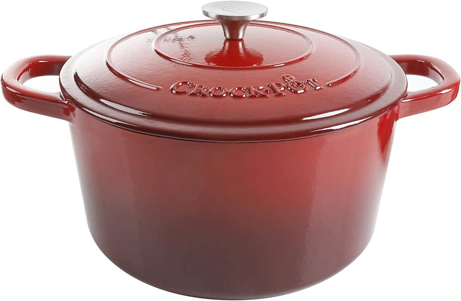 Crock-Pot 3 Quart Enameled Cast Iron Dutch Oven – Aqua v3002