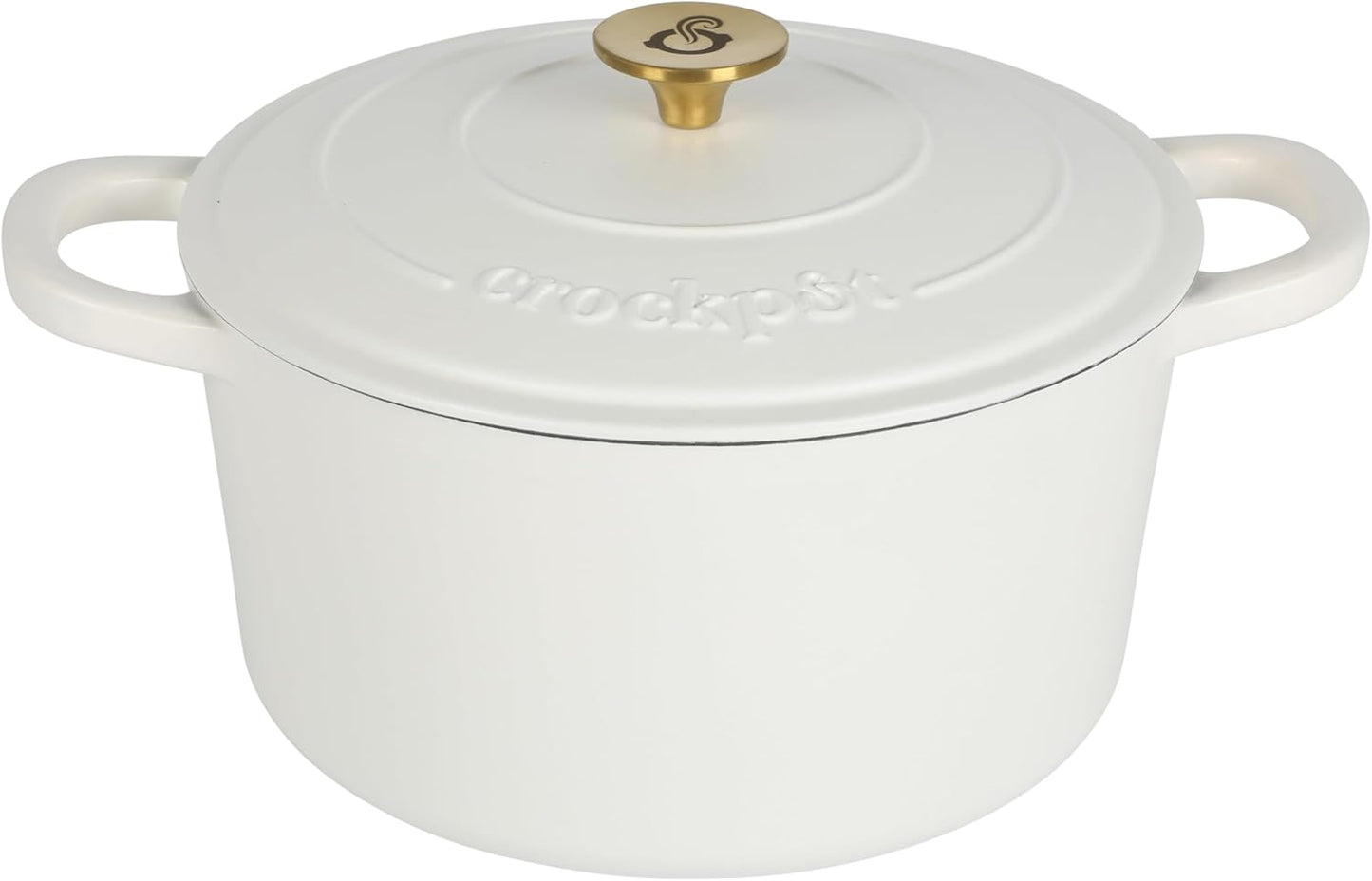 Crock-Pot 3 Quart Enameled Cast Iron Dutch Oven – Aqua v3002