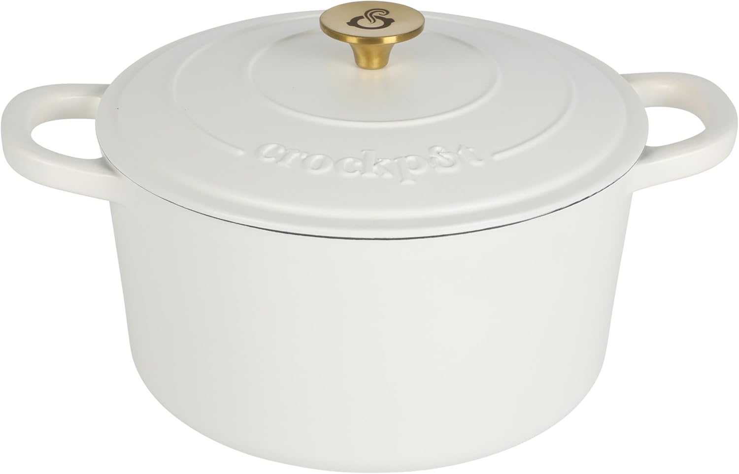 Crock-Pot 3 Quart Enameled Cast Iron Dutch Oven – Aqua v3002