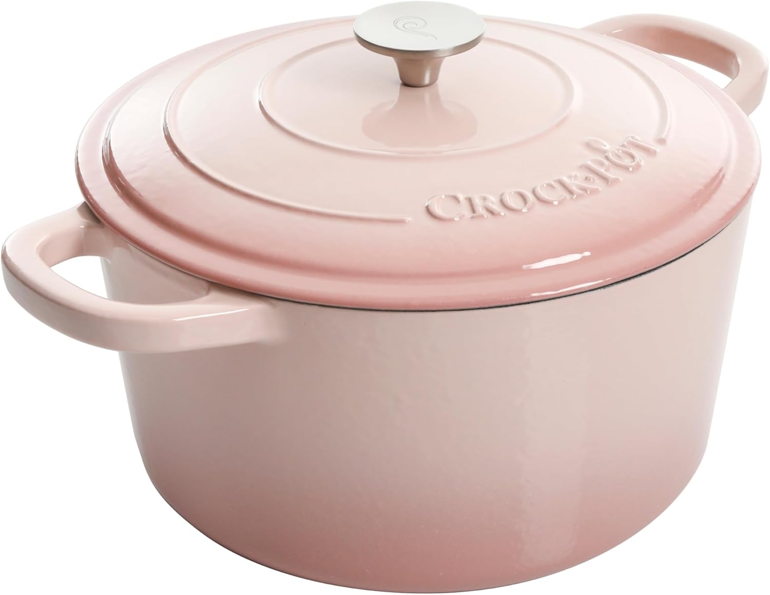 Crock-Pot 3 Quart Enameled Cast Iron Dutch Oven – Aqua v3002