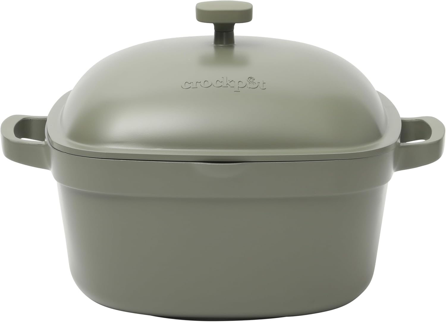 Crock-Pot 3 Quart Enameled Cast Iron Dutch Oven – Aqua v3002